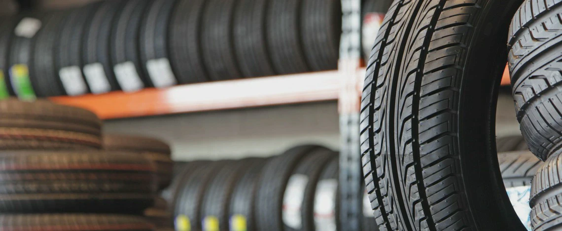 Wiele&nbsp;opon w&nbsp;przechowalni